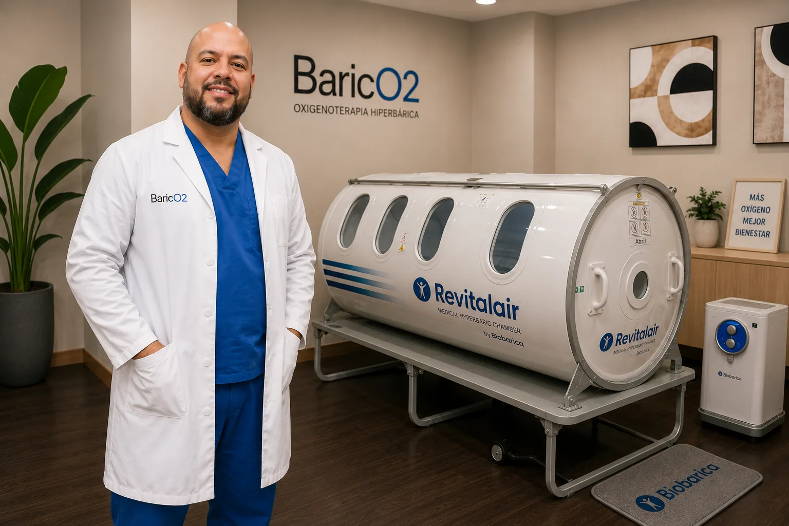 Oxigenoterapia hiperbárica como tratamiento médico complementario en BaricO2